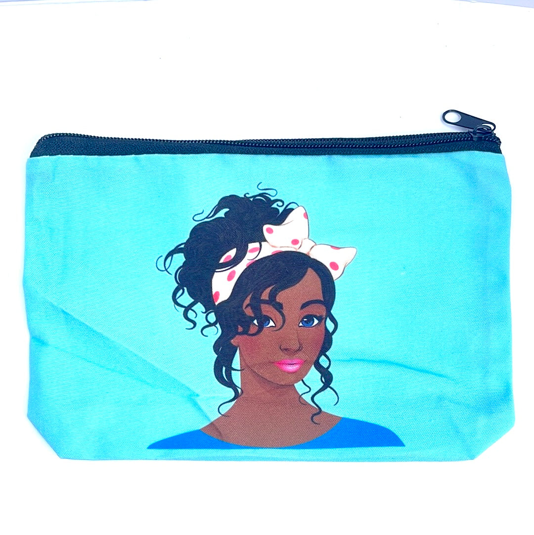 Brown Girl's Cosmetic Case