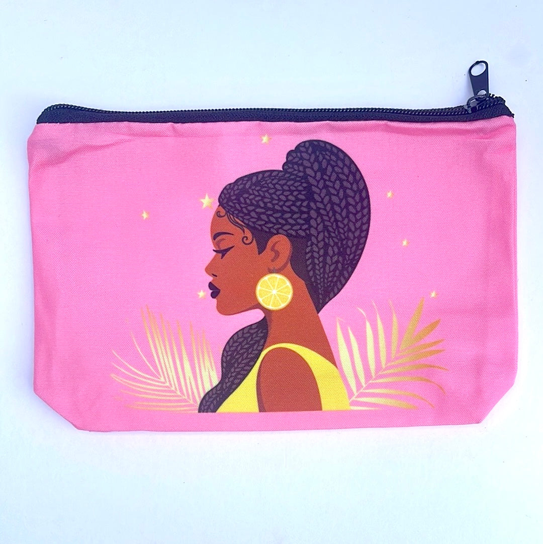 Brown Girl's Cosmetic Case