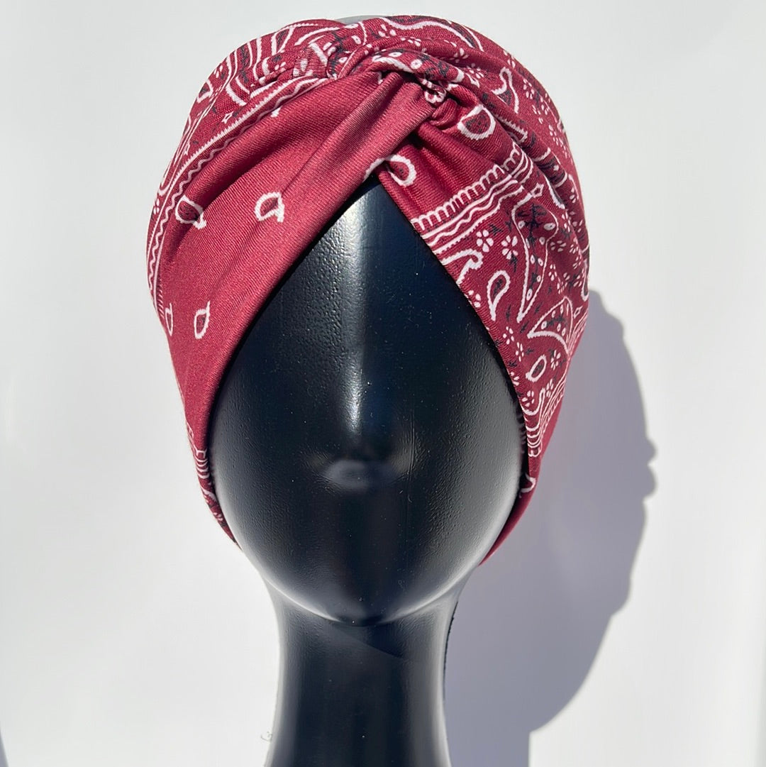 Knotted Bandanna Headband