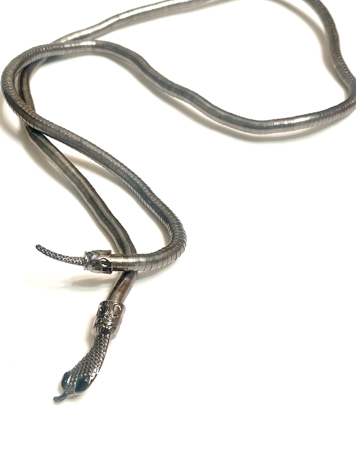 Winding Snake Adjustable Choker Necklace