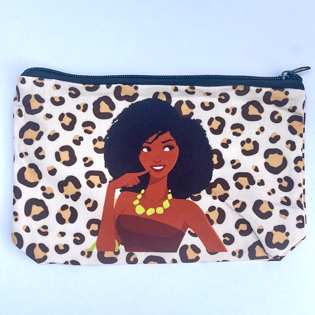 Brown Girl's Cosmetic Case