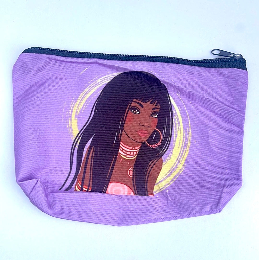 Brown Girl's Cosmetic Case