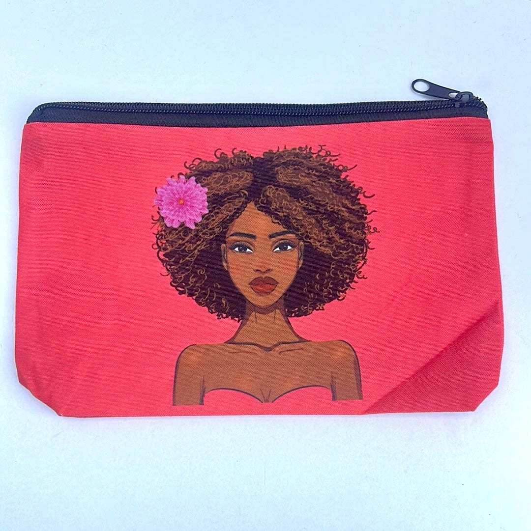 Brown Girl's Cosmetic Case