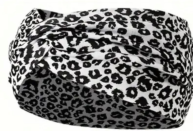 Leopard Bandanna Headband