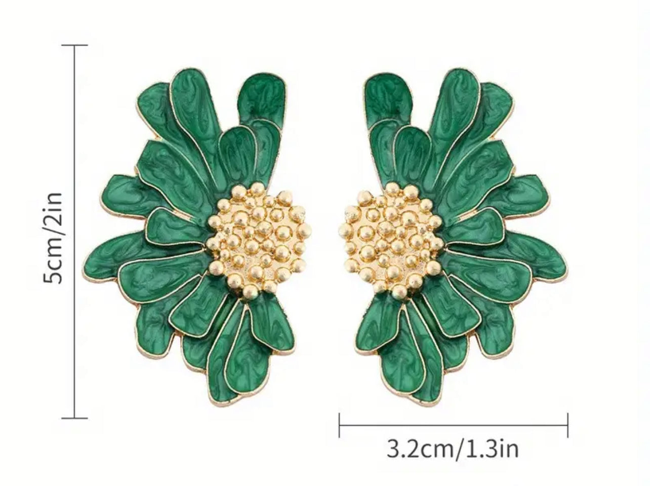 Flower Design Bohemian Earrings