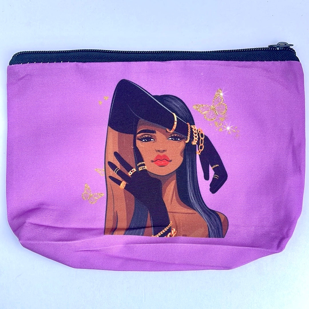 Brown Girl's Cosmetic Case