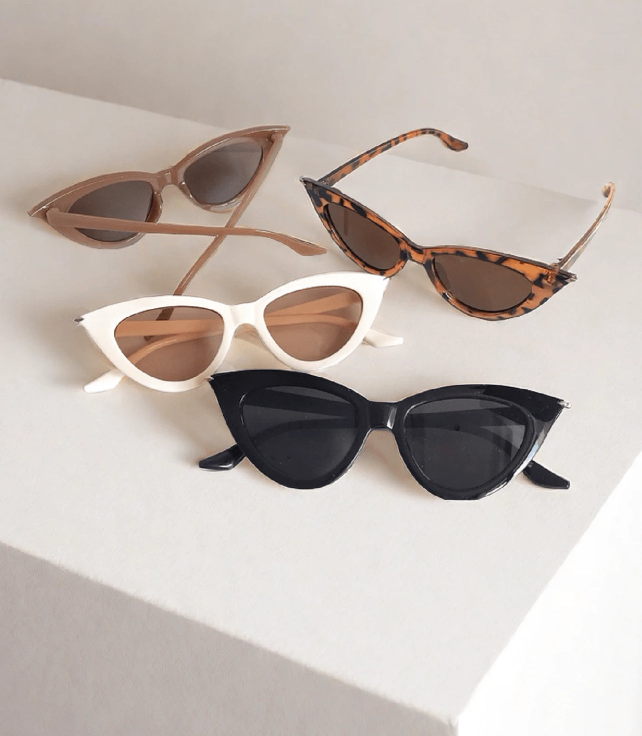 Trendy Spike Triangle Cat Eye Sunglasses