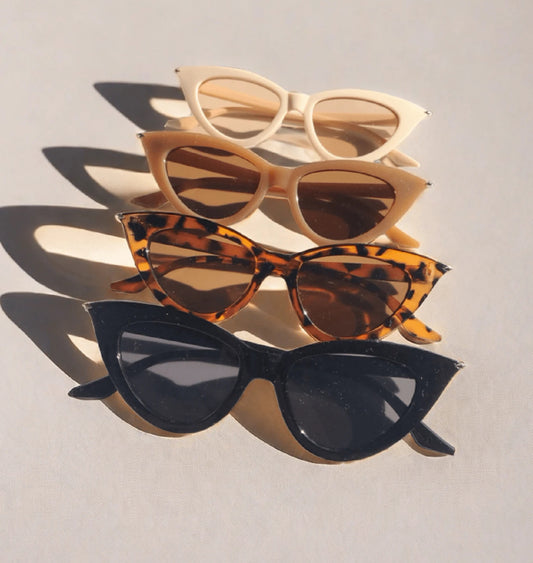 Trendy Spike Triangle Cat Eye Sunglasses