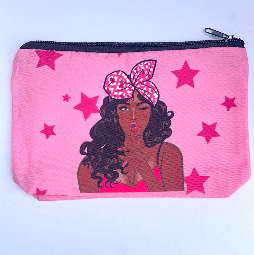 Brown Girl's Cosmetic Case