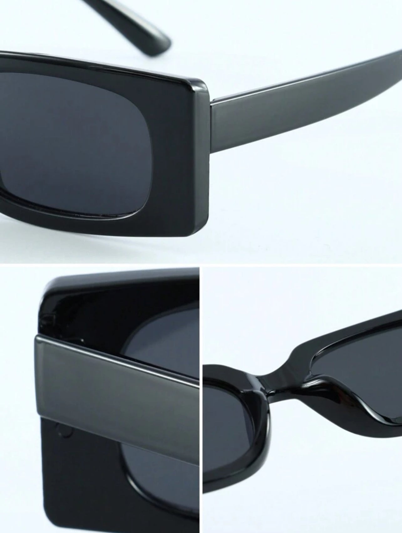 Retro Square Frame Sunglasses