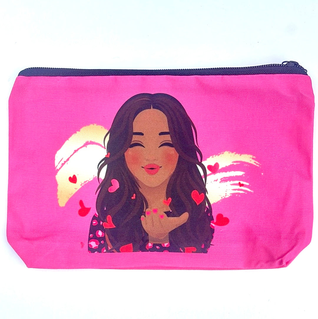 Brown Girl's Cosmetic Case