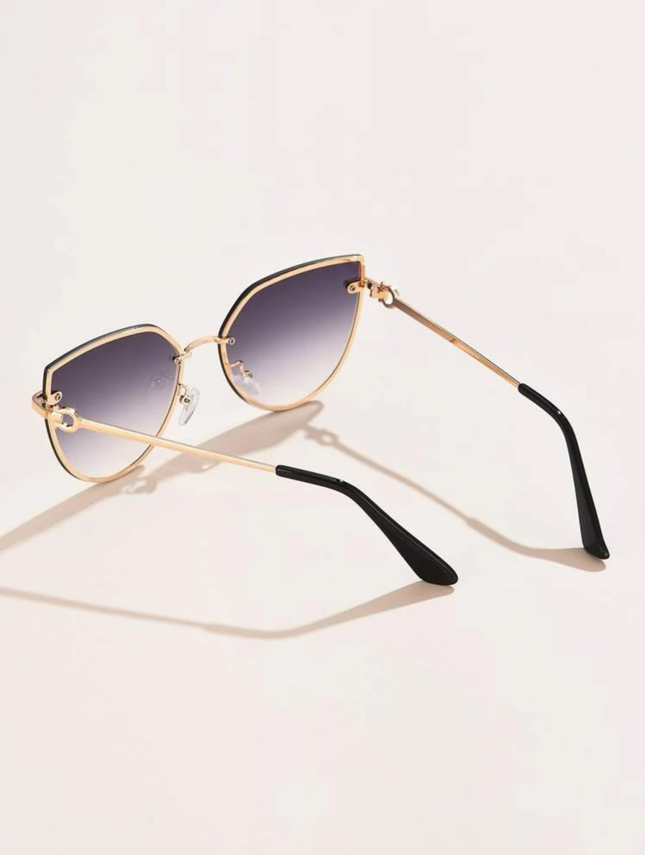 Metal Cat Eye Fashion Sunglasses