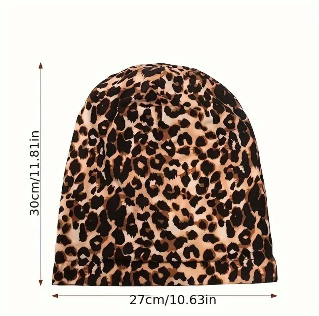 Double Layer Satin Lined Sleep Cap