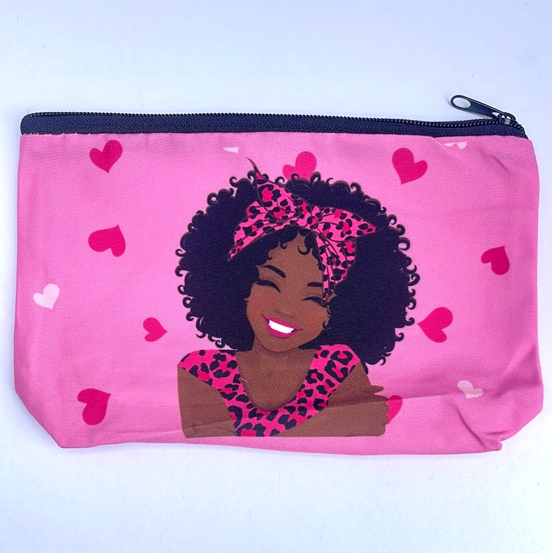 Brown Girl's Cosmetic Case